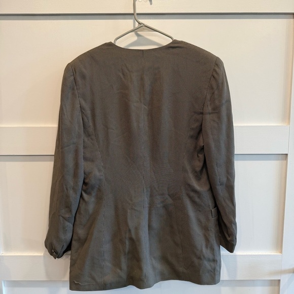 JH Collectibles Charcoal/Brown Blazer - Picture 7 of 10